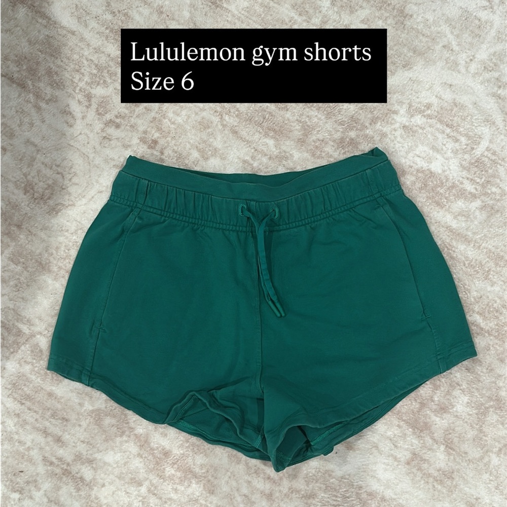 lululemon athletica Forest Green Athletic Shorts